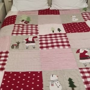pottery barn kids christmas quilt